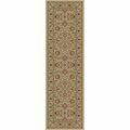 Concord Global Trading 3 ft. 11 in. x 5 ft. 5 in. Ankara Mahal - Ivory 65524